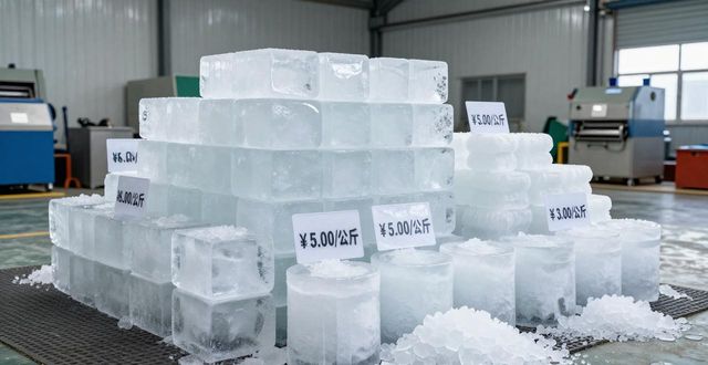 上海松江食用冰块多少钱 良臣制冰厂最新报价