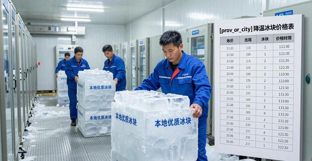 上海松江降温冰块多少钱一吨？本地制冰厂报价来了